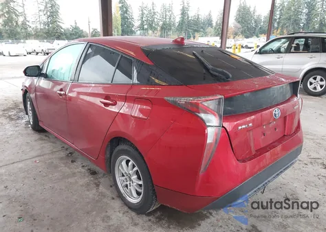 2016 Toyota Prius Two из США, поврежденный, VIN JTDKBRFU5G3530815